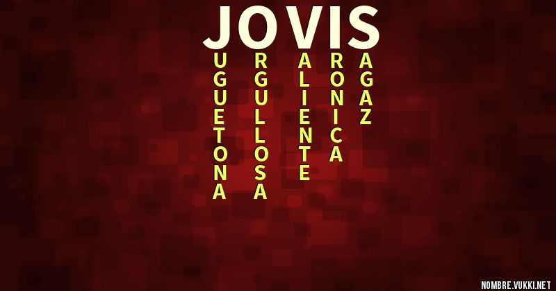 Acróstico jovis