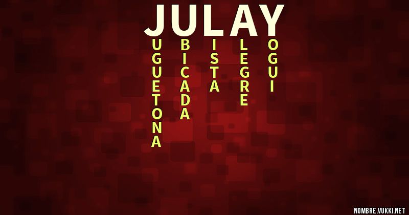 Acróstico julay
