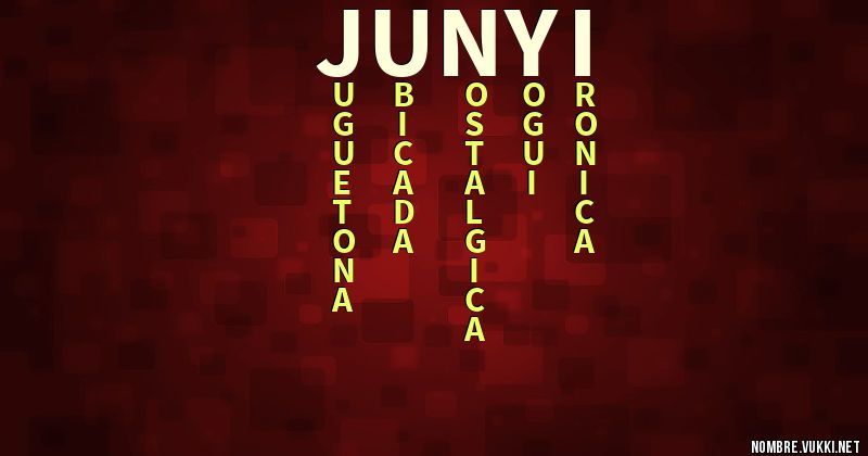 Acróstico junyi