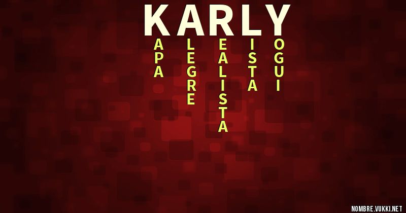 Acróstico karly