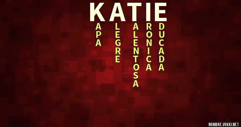 Acróstico katie