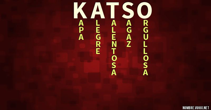 Acróstico katso