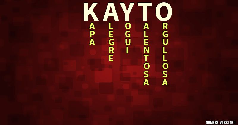 Acróstico kayto