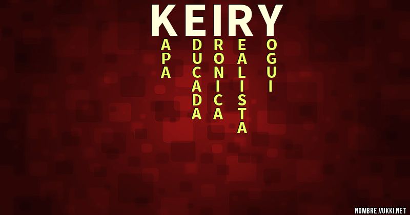 Acróstico keiry