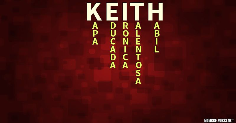 Acróstico keith