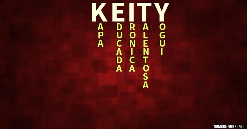 Acróstico keity