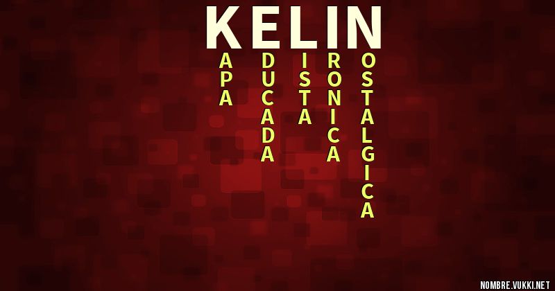 Acróstico kelin