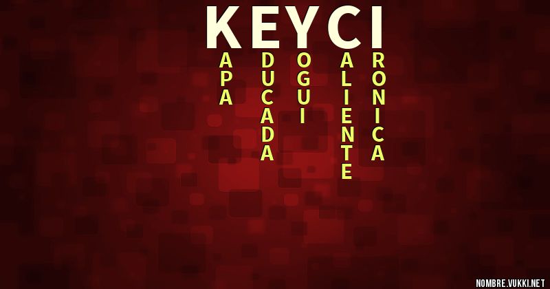 Acróstico keyci