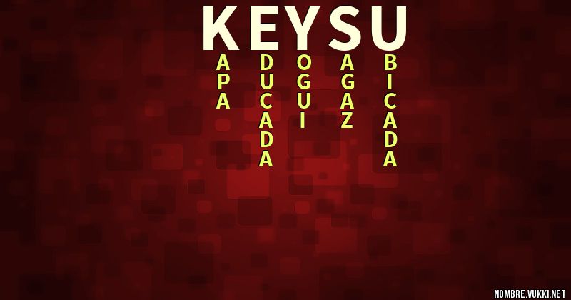 Acróstico keysu