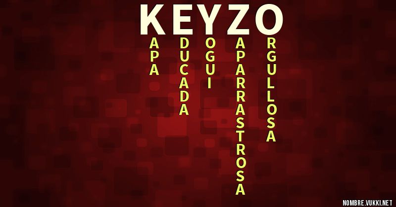 Acróstico keyzo