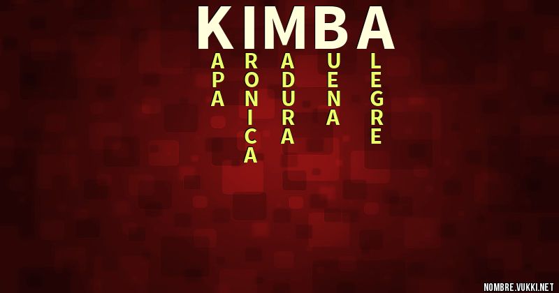 Acróstico kimba