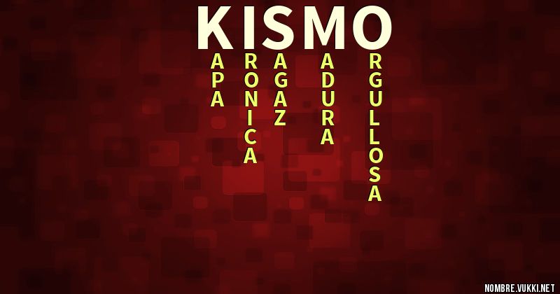 Acróstico kismo
