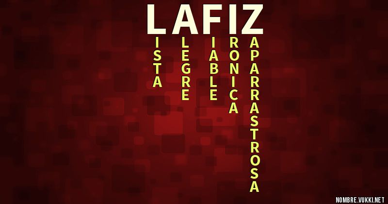 Acróstico la fiz