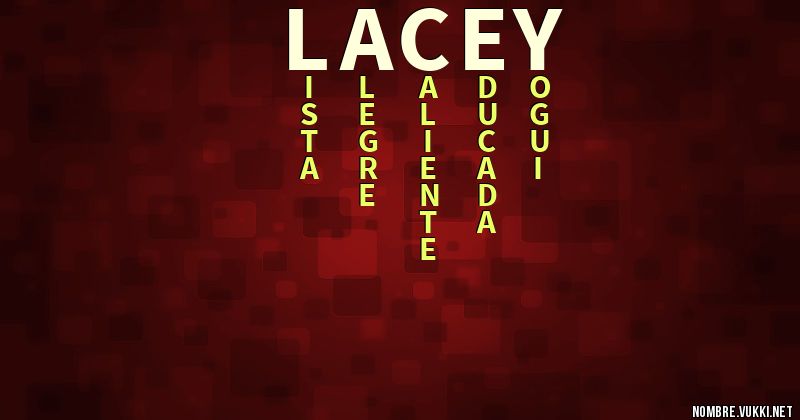 Acróstico lacey