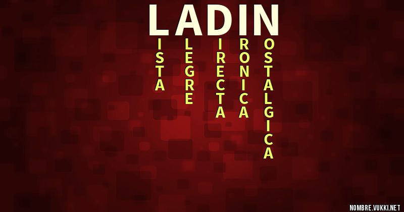 Acróstico ladin