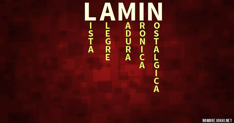 Acróstico lamin