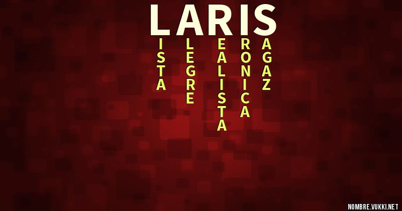 Acróstico laris