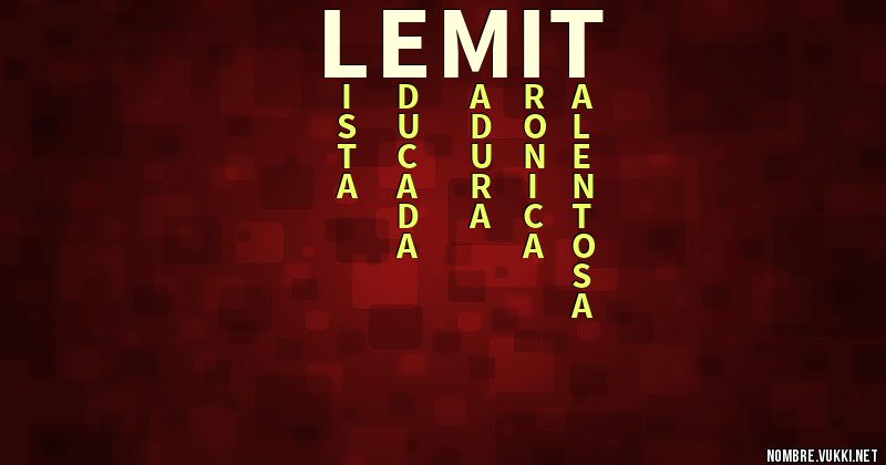 Acróstico lemit