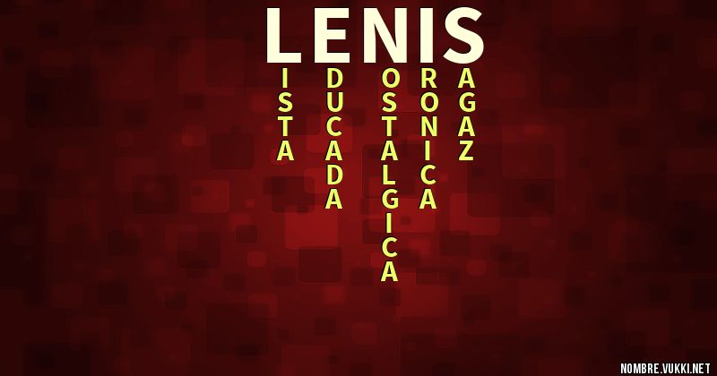 Acróstico lenis