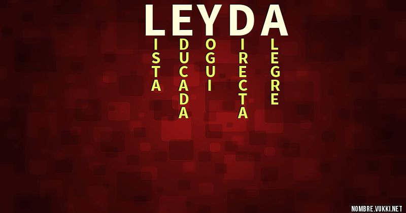 Acróstico leyda