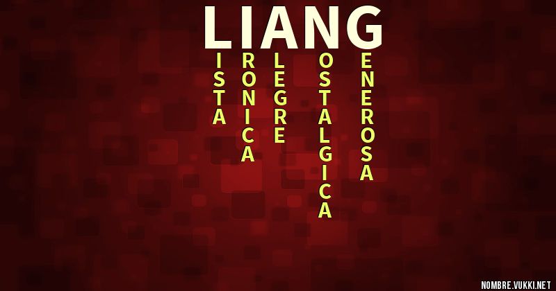 Acróstico liang