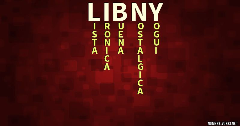 Acróstico libny