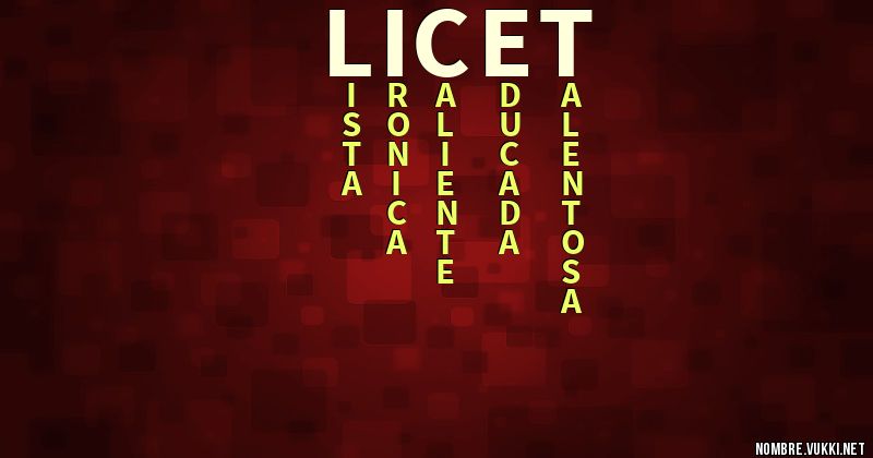 Acróstico licet