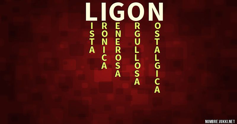 Acróstico ligon