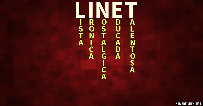Acróstico linet