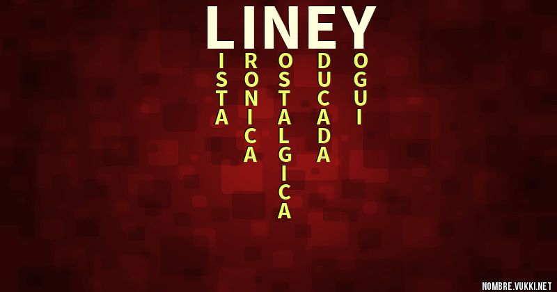 Acróstico liney