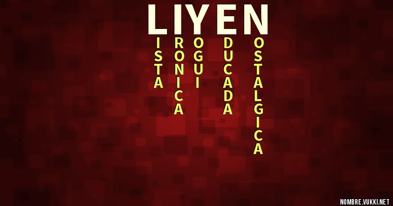 Acróstico liyen