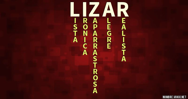 Acróstico lizar