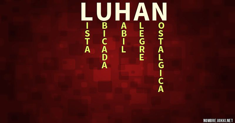 Acróstico luhan