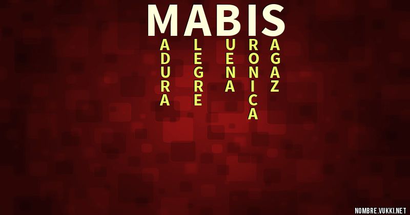 Acróstico mabis