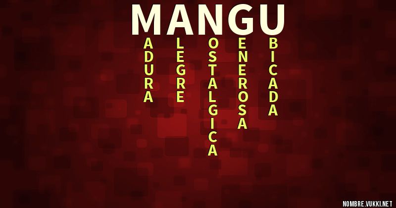 Acróstico mangu