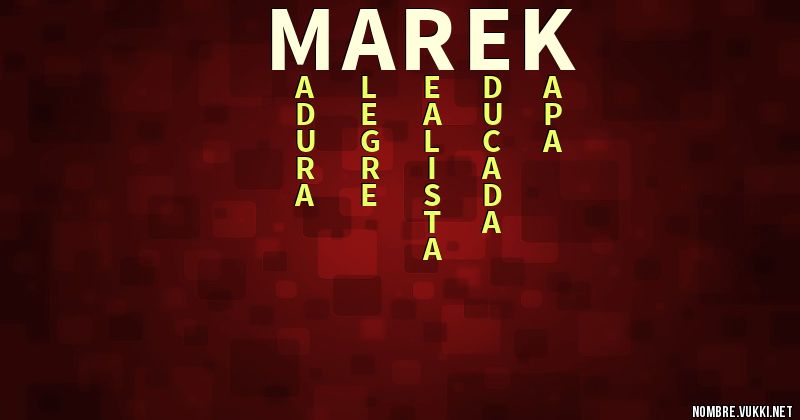 Acróstico marek