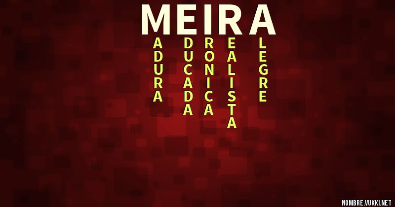 Acróstico meira