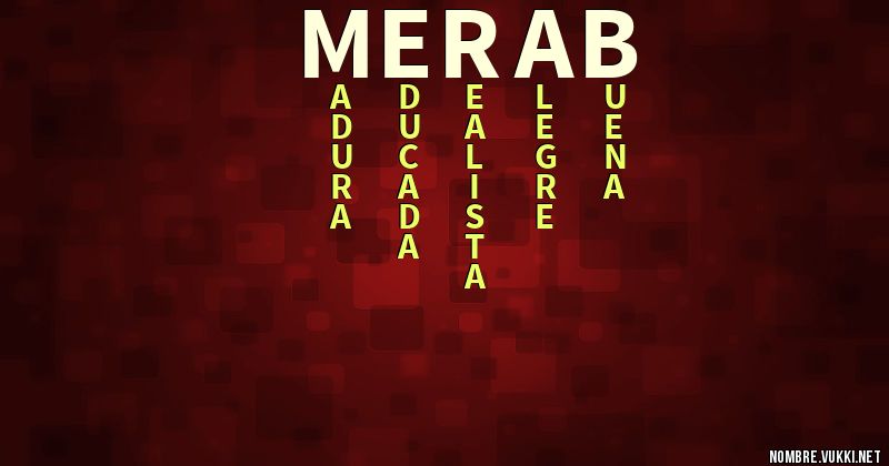 Acróstico merab