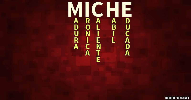 Acróstico miche