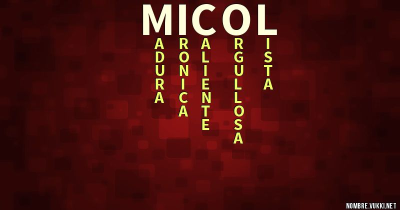 Acróstico micol