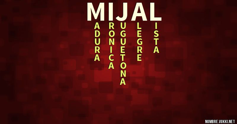 Acróstico mijal