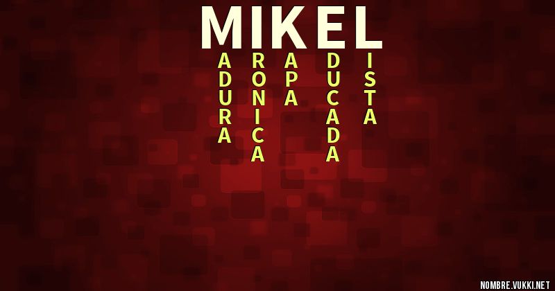 Acróstico mikel