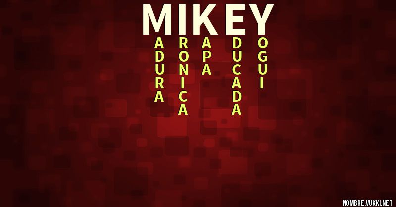 Acróstico mikey