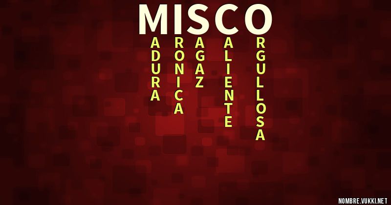 Acróstico misco