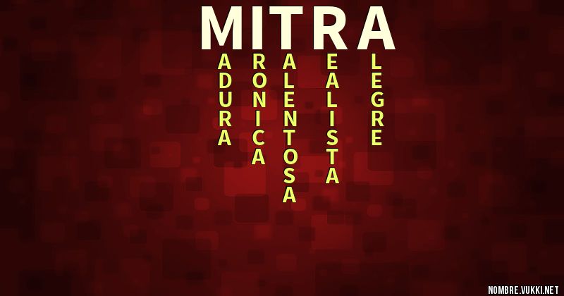 Acróstico mitra