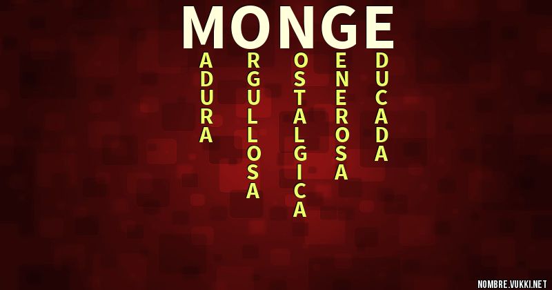 Acróstico monge