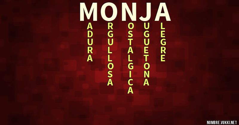 Acróstico monja