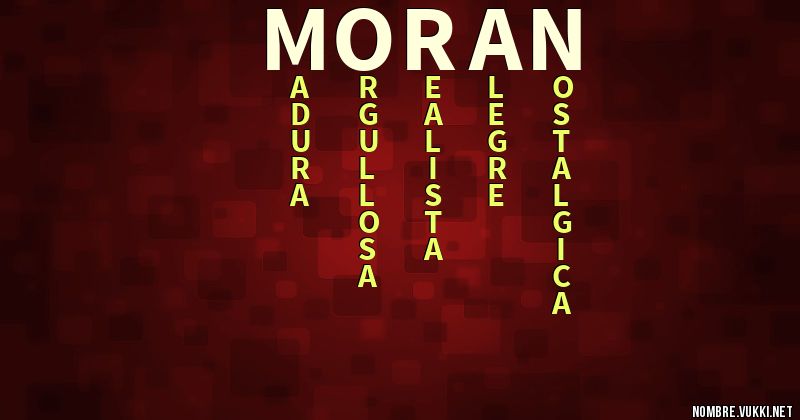 Acróstico moran