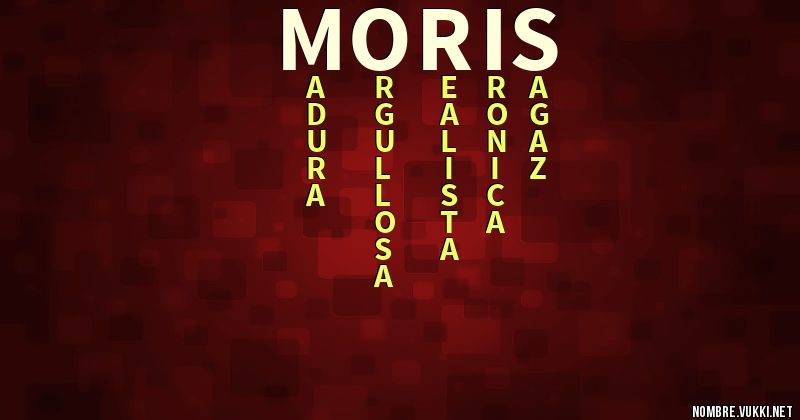 Acróstico moris