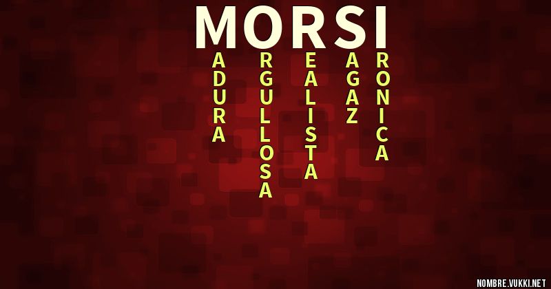 Acróstico morsi